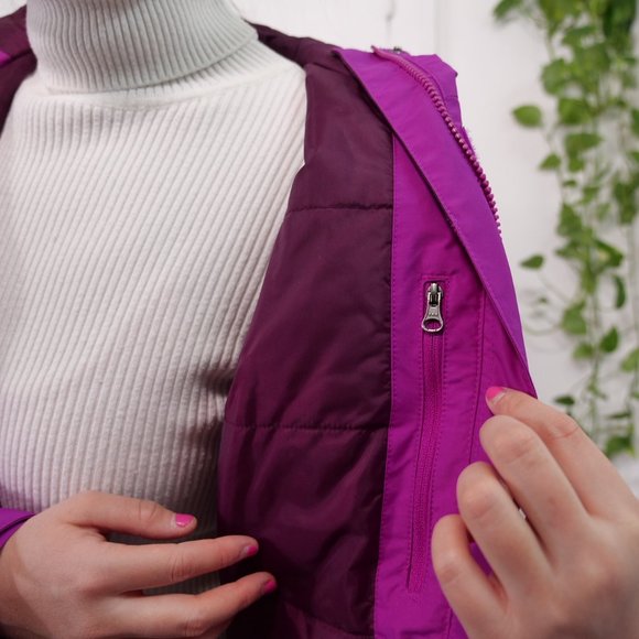 Columbia Fuchsia Wind Jacket, size US S/XS, perfect for skiing! - Picture 6 of 13